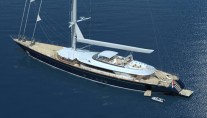 Yacht SALUTE - Image Courtesy PERINI NAVI Yachts